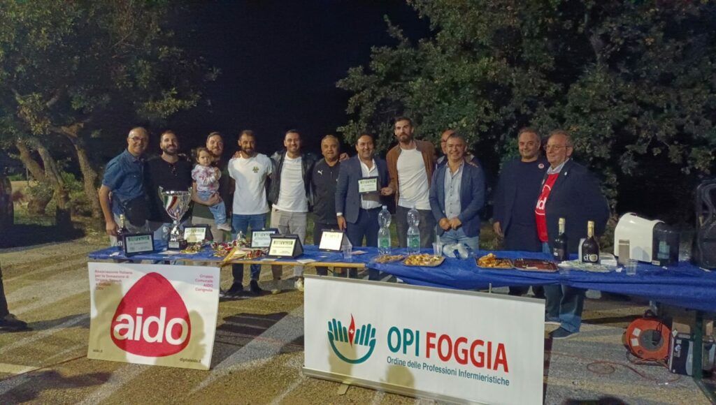 1000200513-1024x580 Quadrangolare di Calcetto “Sport e Salute”: un evento di solidarietà e inclusione tra gli Operatori Sanitari di Foggia.