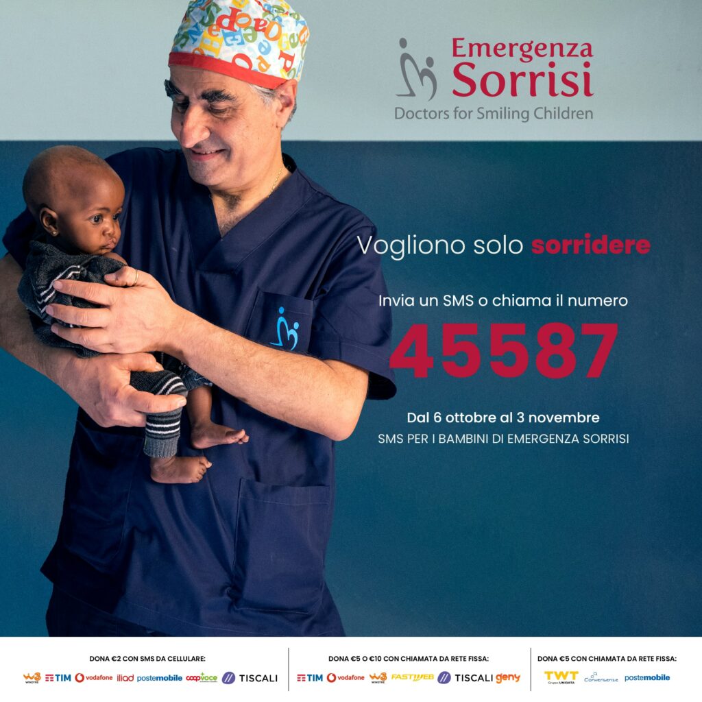 ES-sms-2024-Post-1080x1080-OK-1024x1024 “Vogliono solo sorridere”: la campagna SMS 2024 di Emergenza Sorrisi