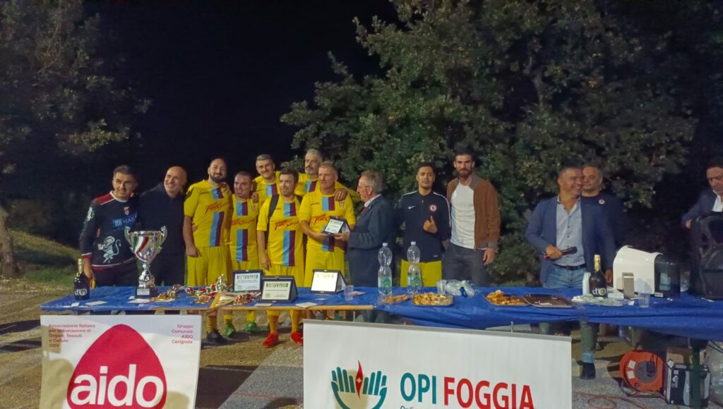 IMG-20240930-WA0040-1024x580 Quadrangolare di Calcetto “Sport e Salute”: un evento di solidarietà e inclusione tra gli Operatori Sanitari di Foggia.