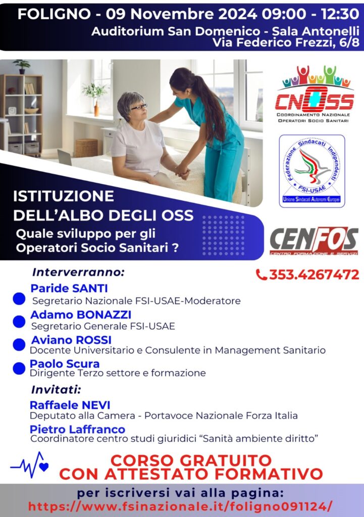 1000254978-721x1024 Istituzione Albo OSS: quale sviluppo per gli operatori socio sanitari? Incontro FSI-USAE.